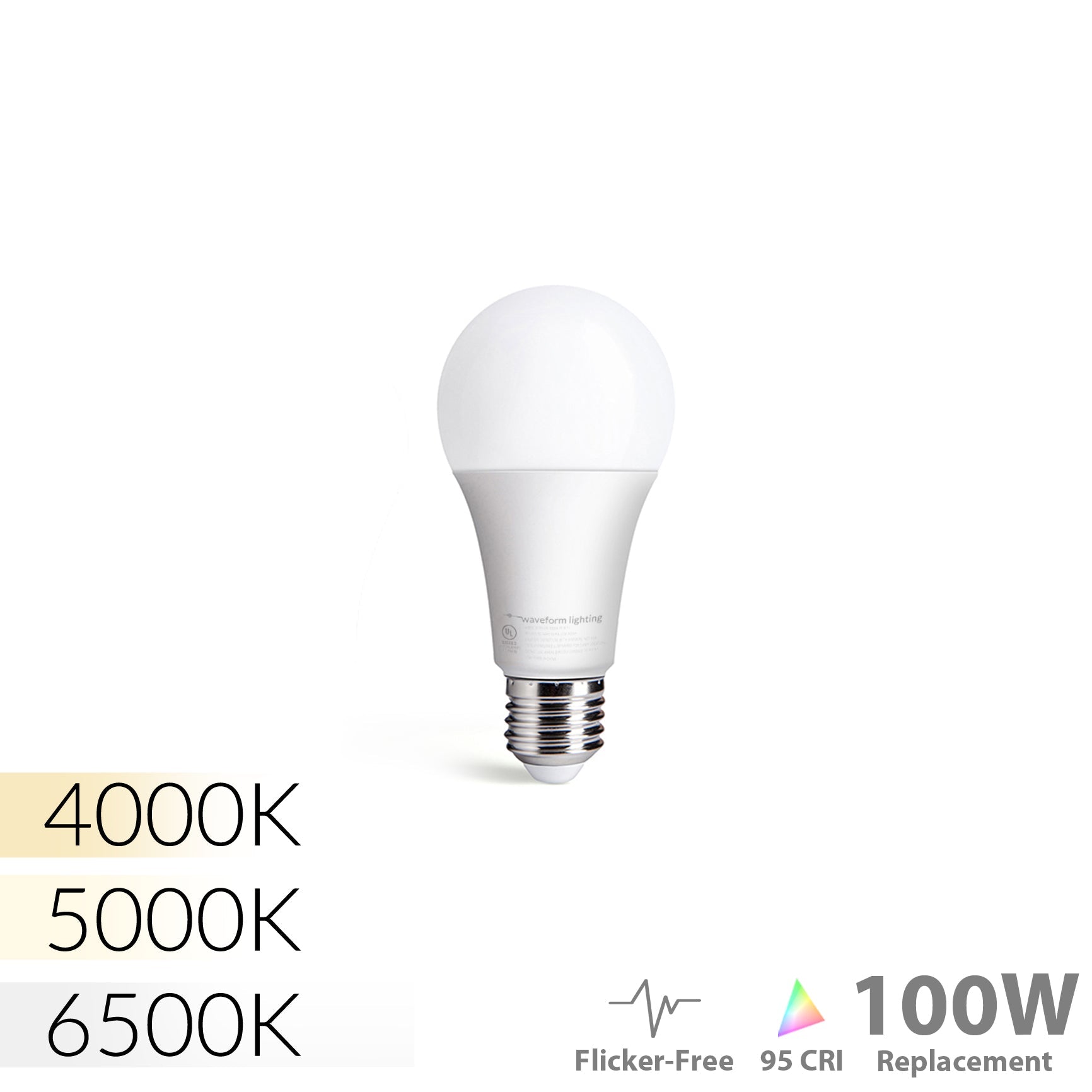 CENTRIC DAYLIGHT™ 100形相当LED電球・昼光色Ra95高演色・フリッカー